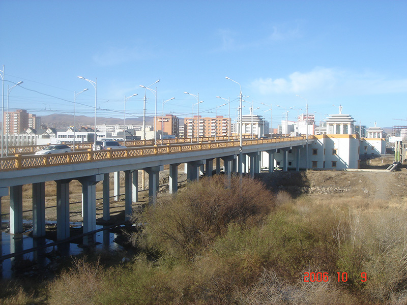 The Maintenance and Reinforcement of Peace Bridge in Mongolia